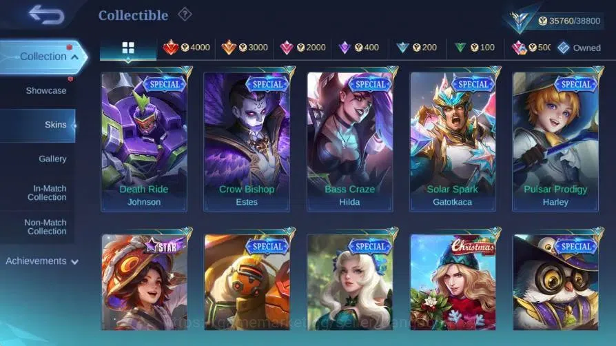 Mobile Legends: Bang Bang Accounts Global|Skin 134|Expert|KOF Karina|PRIME Beatrix|Ch image 9