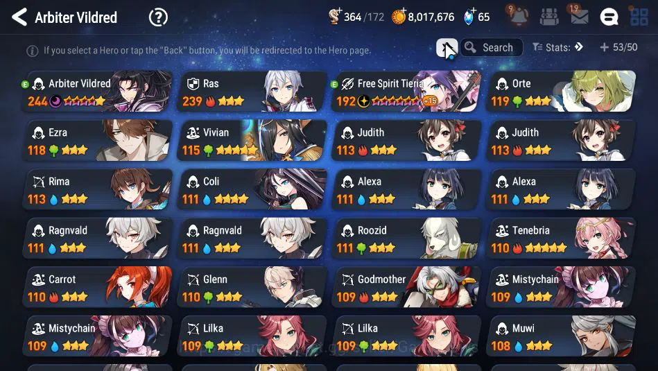 Epic Seven Accounts GLOBAL Unverif|New Era|3 ML(Salome,DB Senya,DLilib image 2