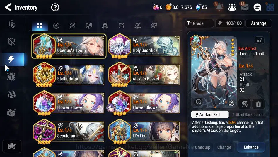 Epic Seven Accounts GLOBAL Unverif|New Era|3 ML(Salome,DB Senya,DLilib image 8