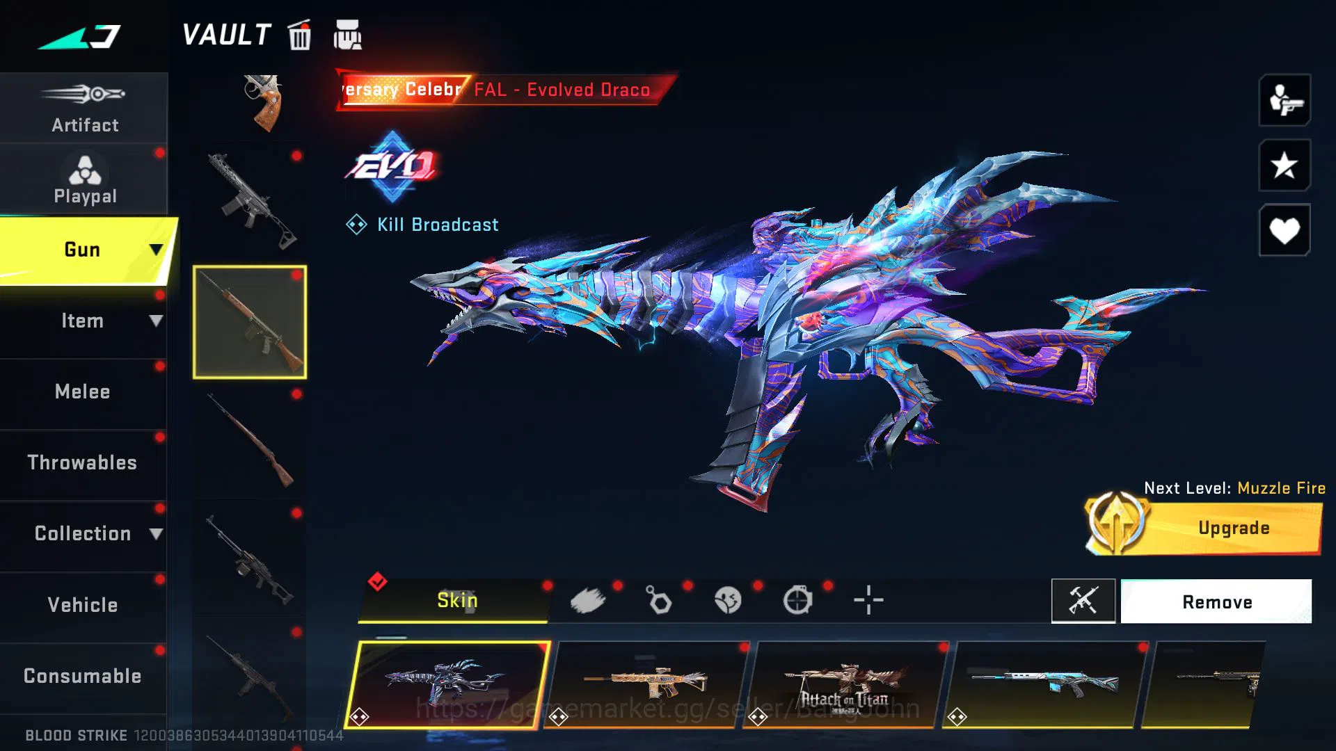 Blood Strike Accounts ASIA GOOD ACC | ETHAN BLEACH KAINDA LIMITED, KAG6 image 6
