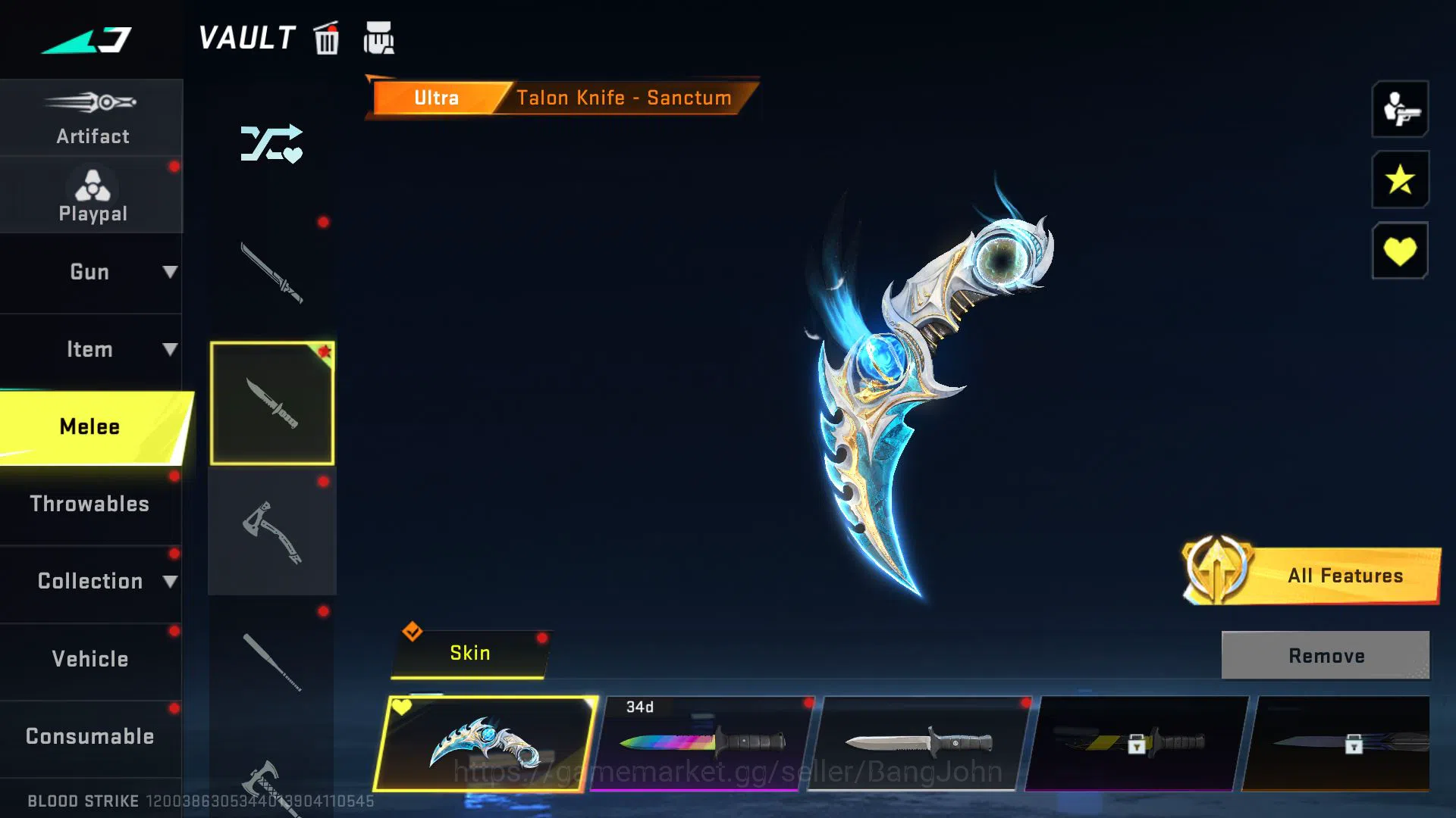 Blood Strike Accounts ASIA GOOD ACC | ETHAN BLEACH KAINDA LIMITED, KAG6 image 7
