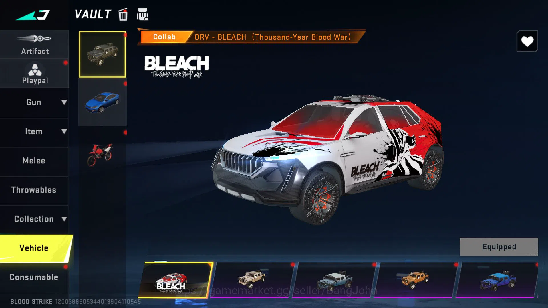 Blood Strike Accounts ASIA GOOD ACC | ETHAN BLEACH KAINDA LIMITED, KAG6 image 8