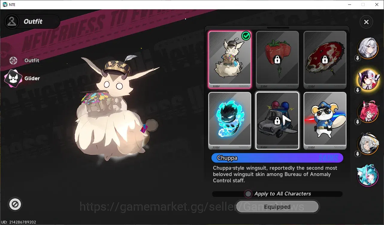 Neverness to Everness Accounts GLOBAL America|HL 7|3 SSR(Lacrimosa,Nanaly,Hathor) image 3