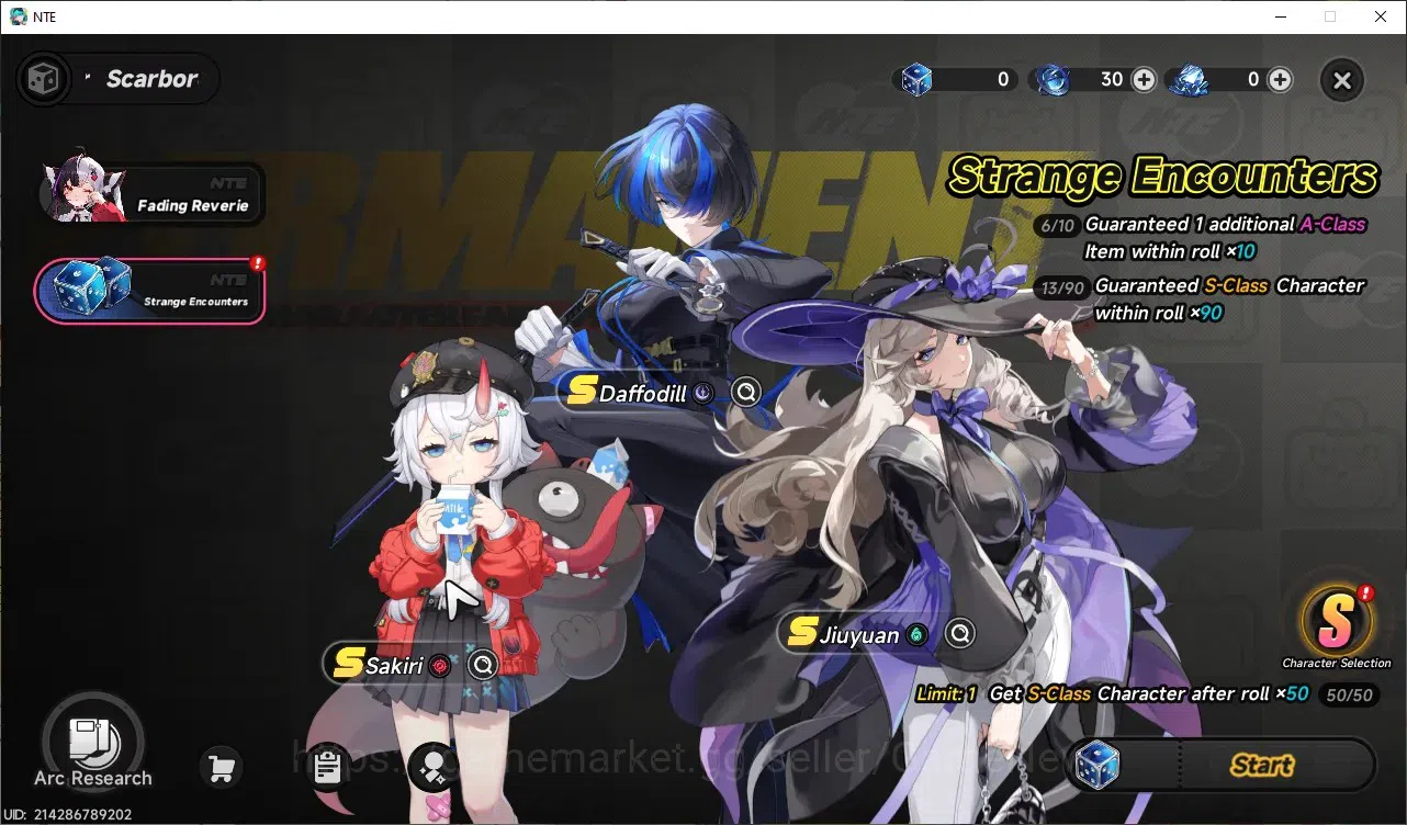 Neverness to Everness Accounts GLOBAL America|HL 7|3 SSR(Lacrimosa,Nanaly,Hathor) image 6