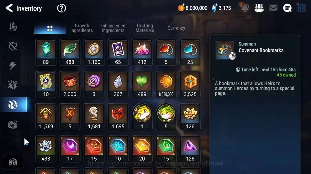 Epic Seven Accounts High-End Global UnVerif|NewEra|13 ML(LOT Scales,RnL,Zio,Belian,BW Iseria,etc)+Estelle,Setsuka,TA 20