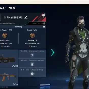 Blood Strike Accounts Starter ASIA|Eternal Gun: MB2 - Noxdra Lv.1|60 Eternal Upgrade Point|Change Name Card|Check SS BS3257B