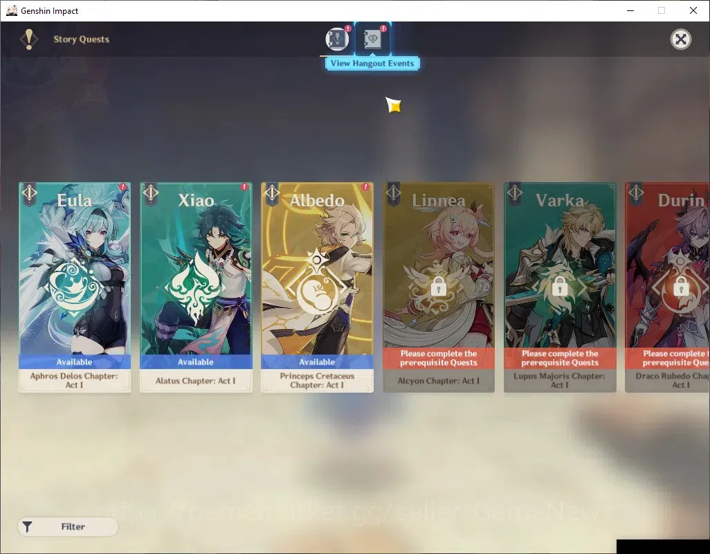 Genshin Impact Accounts ASIA | AR 41 | 2 Limited [Lauma,Nilou] | Dehya,Qiq image 19