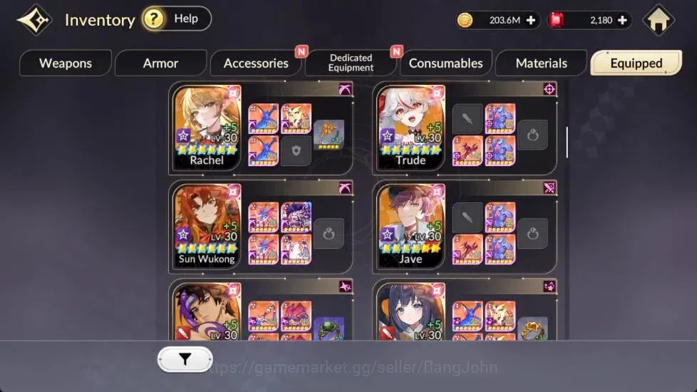 Seven Knights Re:Birth Accounts Global |Elena's Blessing Unlimited,JuriTC3,Fai|22 image 9