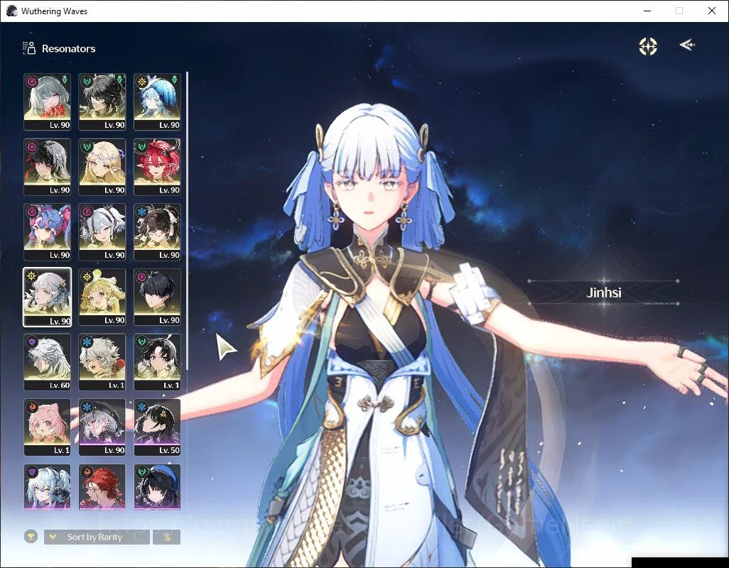 Wuthering Waves Accounts Starter SEA|UL 77|10 Limited|[Chisa,Phrolova,Cartethyia,Jinhsi,Camellya,Roccia,Zhezhi]+Sign,Etc|DB 2