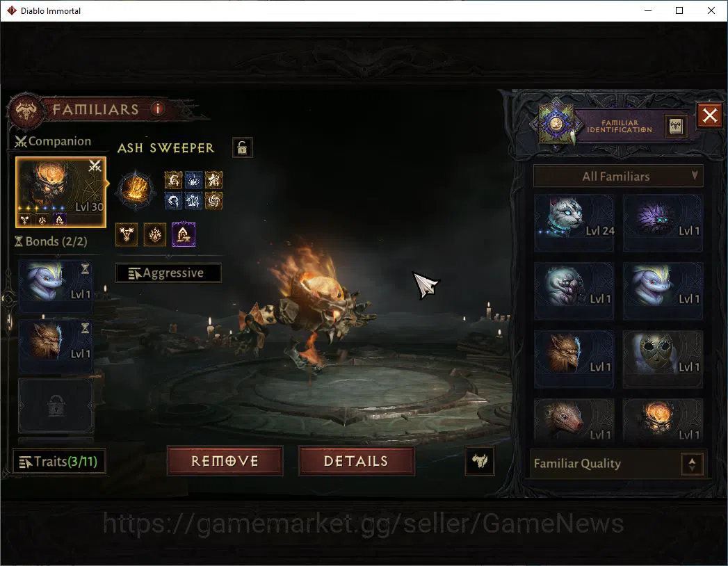 Diablo Immortal Accounts Mid-Tier SEA - Izual|Lv60(342)|Demon Hunter|31K CR|Reso 480| Paragon Maledictor|Inferno I|Hell Lv 12
