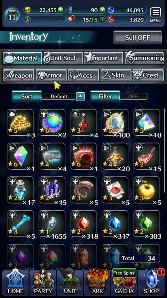 Last Cloudia Accounts GLOBAL|Rank 11|Top Tier Unit [Demon Lord Judecca-S image 11