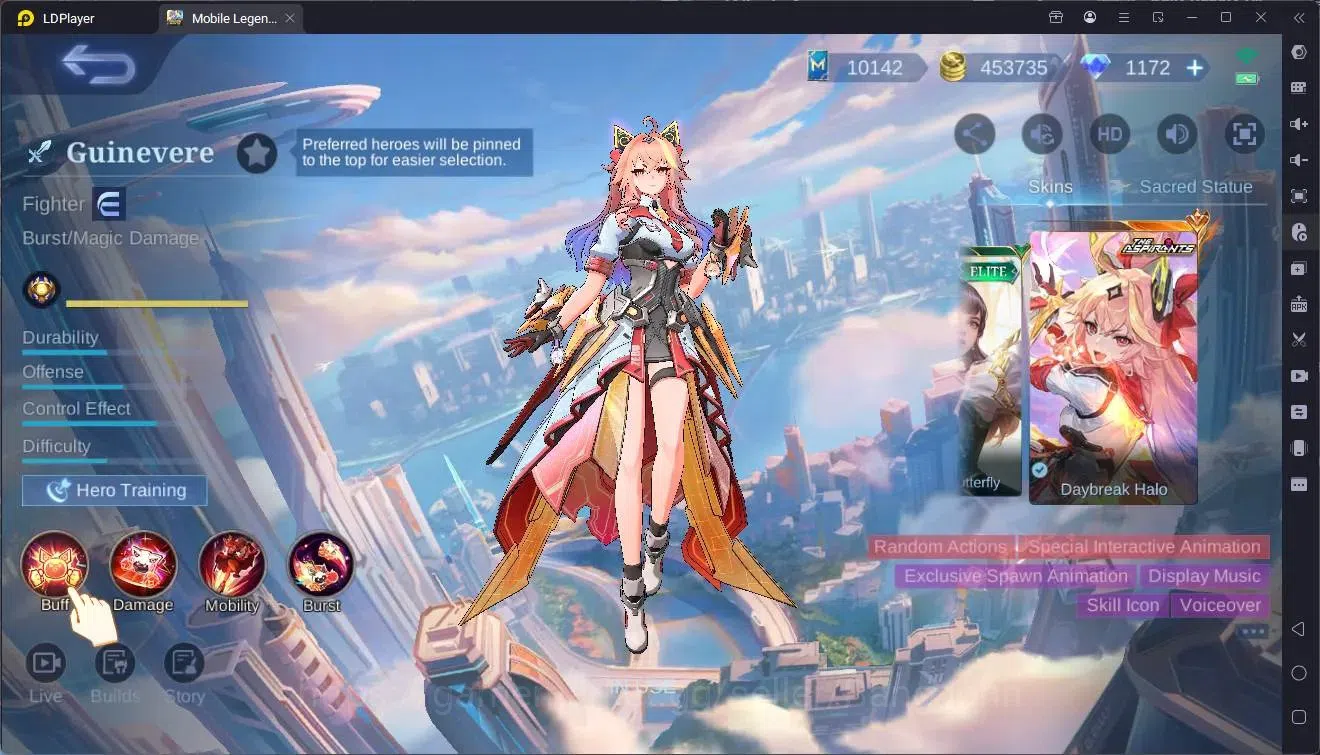 Mobile Legends: Bang Bang Accounts Global|Hero 132 Skin 446|Mega|Legend Layla,Lunox,M image 13