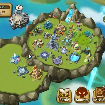 Summoners War: Sky Arena Accounts Starter GLOBAL Lv 34|Starter|1 LD[Mananan]|7 Total