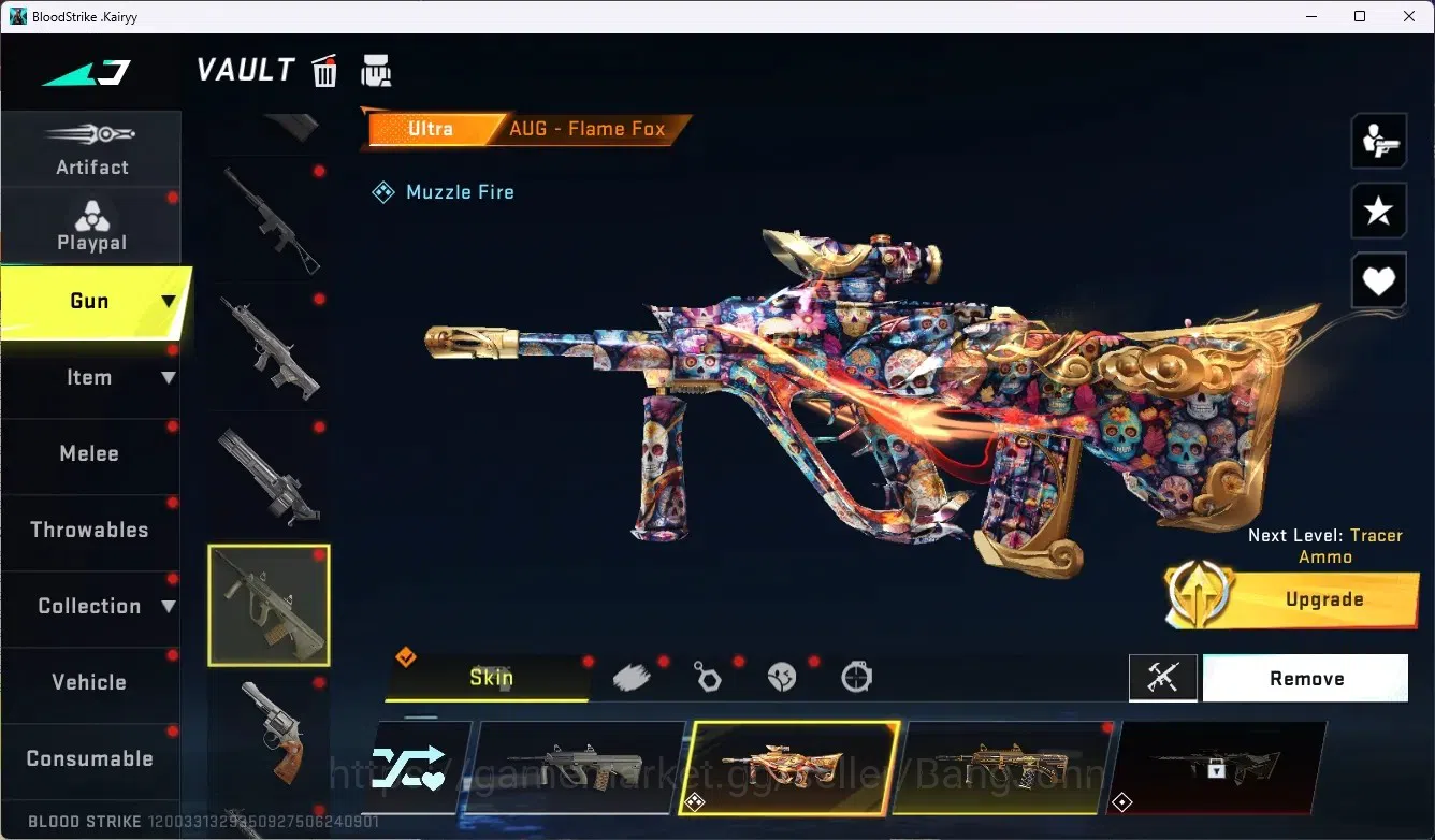 Blood Strike Accounts ASIA|1 Eternal Gun Desert Eagle|5 Collab Gun[7DS/T image 12
