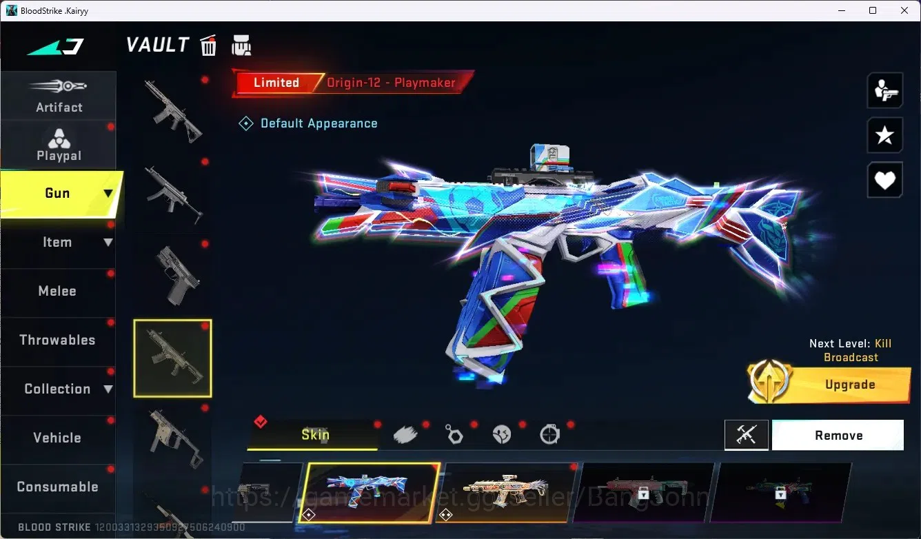 Blood Strike Accounts ASIA|1 Eternal Gun Desert Eagle|5 Collab Gun[7DS/T image 2