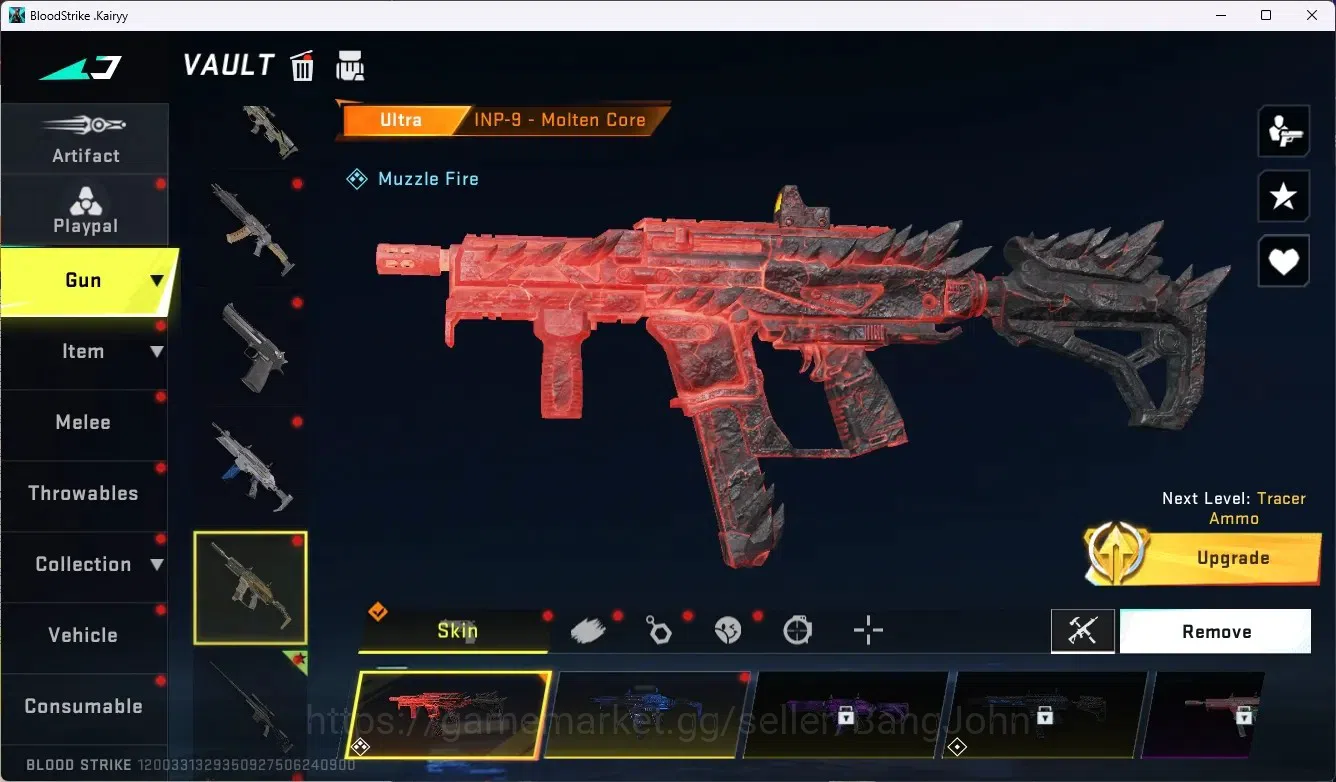 Blood Strike Accounts ASIA|1 Eternal Gun Desert Eagle|5 Collab Gun[7DS/T image 7