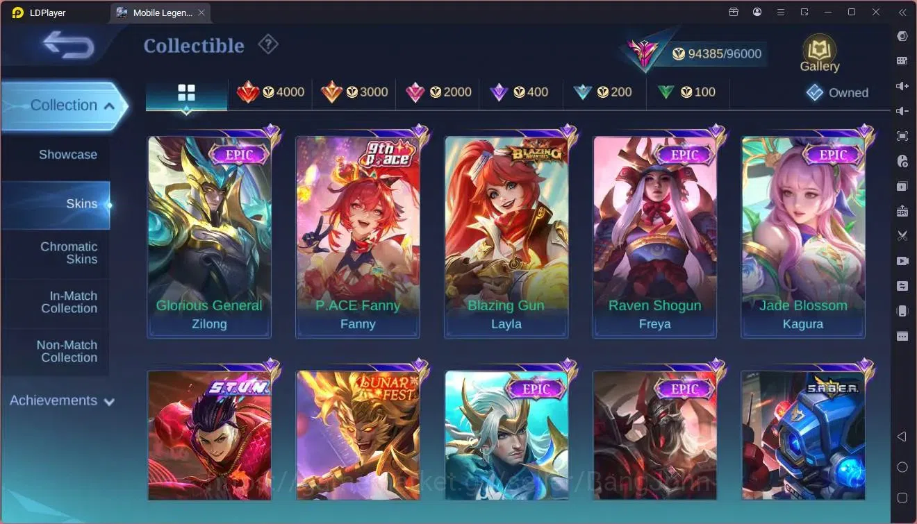 Mobile Legends: Bang Bang Accounts Global|Hero 132|Skin 377|Exalted|Legend Franco|Pri image 11