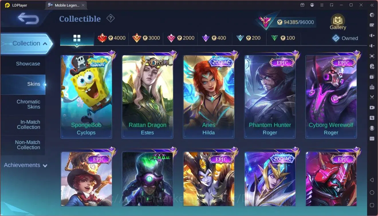 Mobile Legends: Bang Bang Accounts Global|Hero 132|Skin 377|Exalted|Legend Franco|Pri image 13
