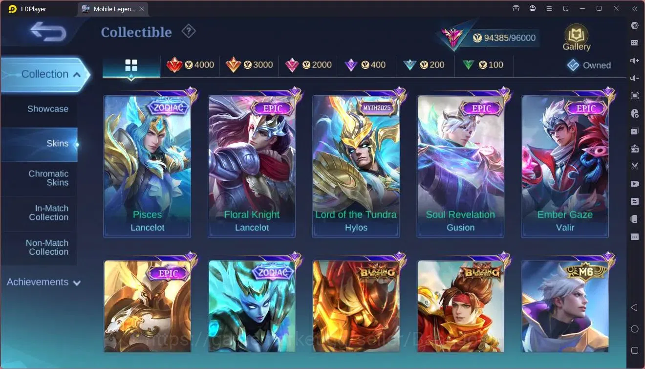 Mobile Legends: Bang Bang Accounts Global|Hero 132|Skin 377|Exalted|Legend Franco|Pri image 15