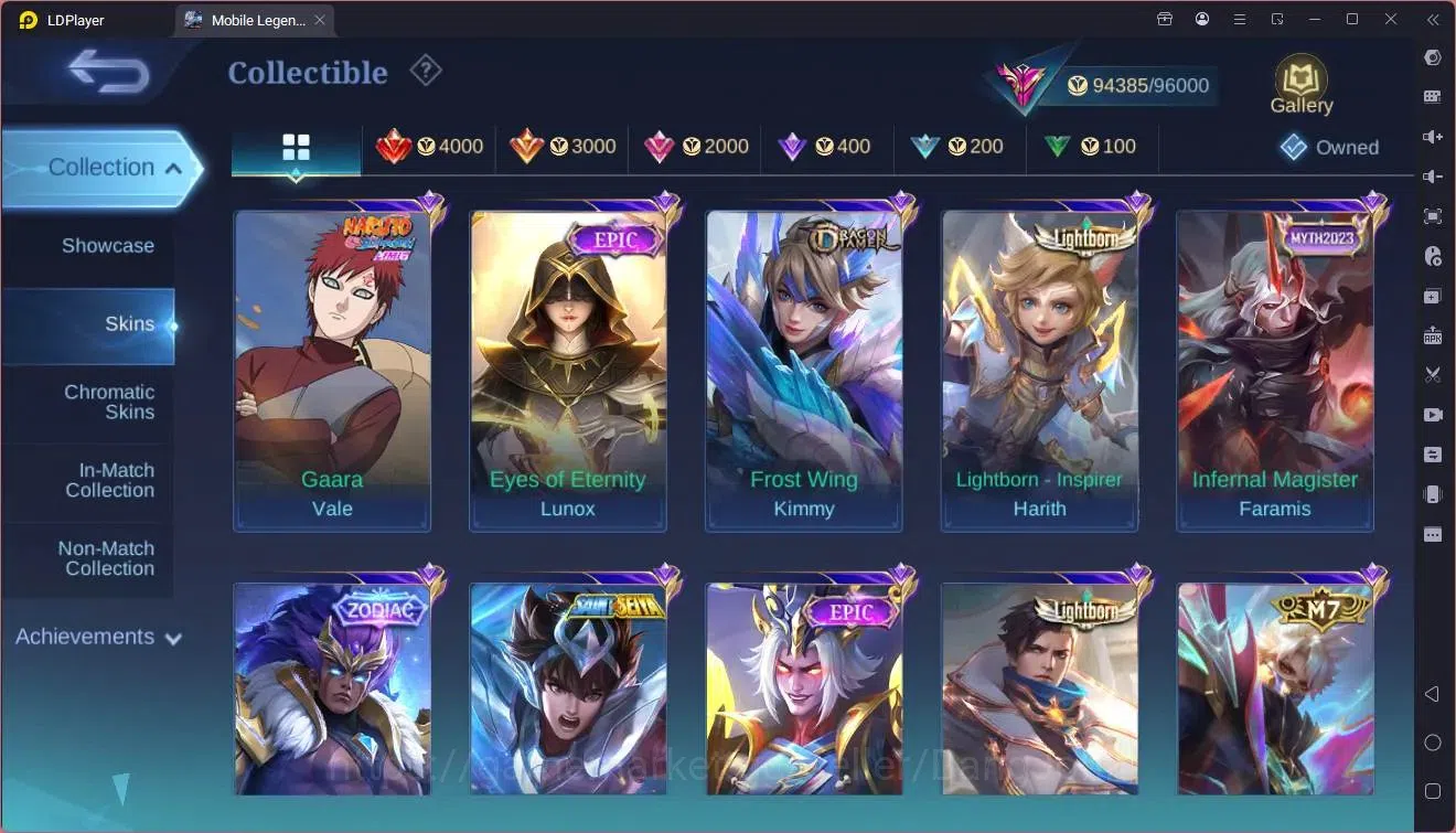Mobile Legends: Bang Bang Accounts Global|Hero 132|Skin 377|Exalted|Legend Franco|Pri image 17