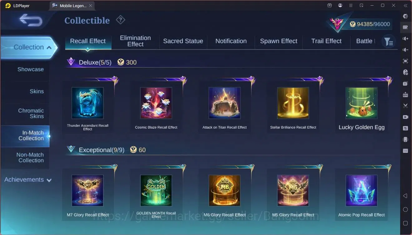 Mobile Legends: Bang Bang Accounts Global|Hero 132|Skin 377|Exalted|Legend Franco|Pri image 20