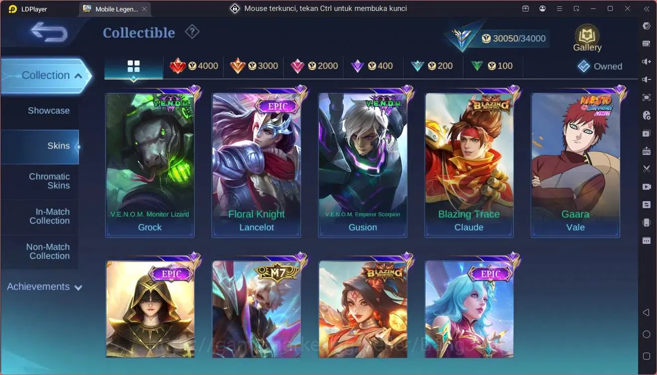 Mobile Legends: Bang Bang Accounts Global|Hero 76|Skin 119|Expert|Prime Granger|CC Na image 10