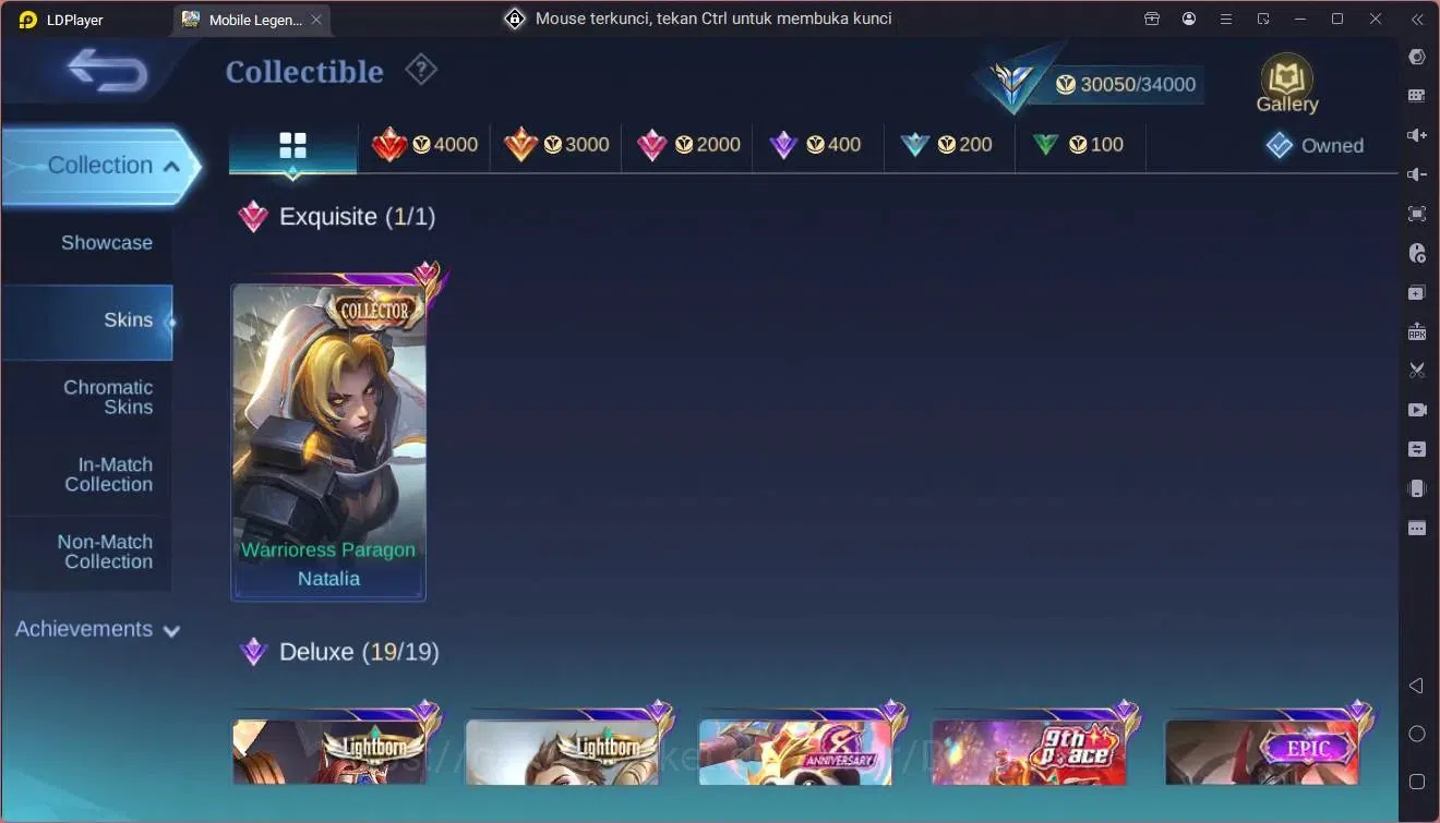 Mobile Legends: Bang Bang Accounts Global|Hero 76|Skin 119|Expert|Prime Granger|CC Na image 13