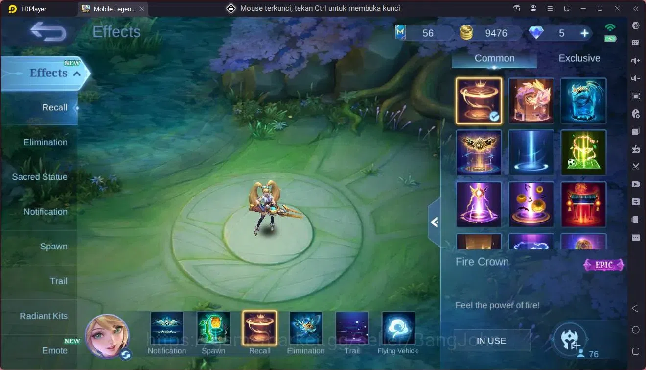 Mobile Legends: Bang Bang Accounts Global|Hero 76|Skin 119|Expert|Prime Granger|CC Na image 16