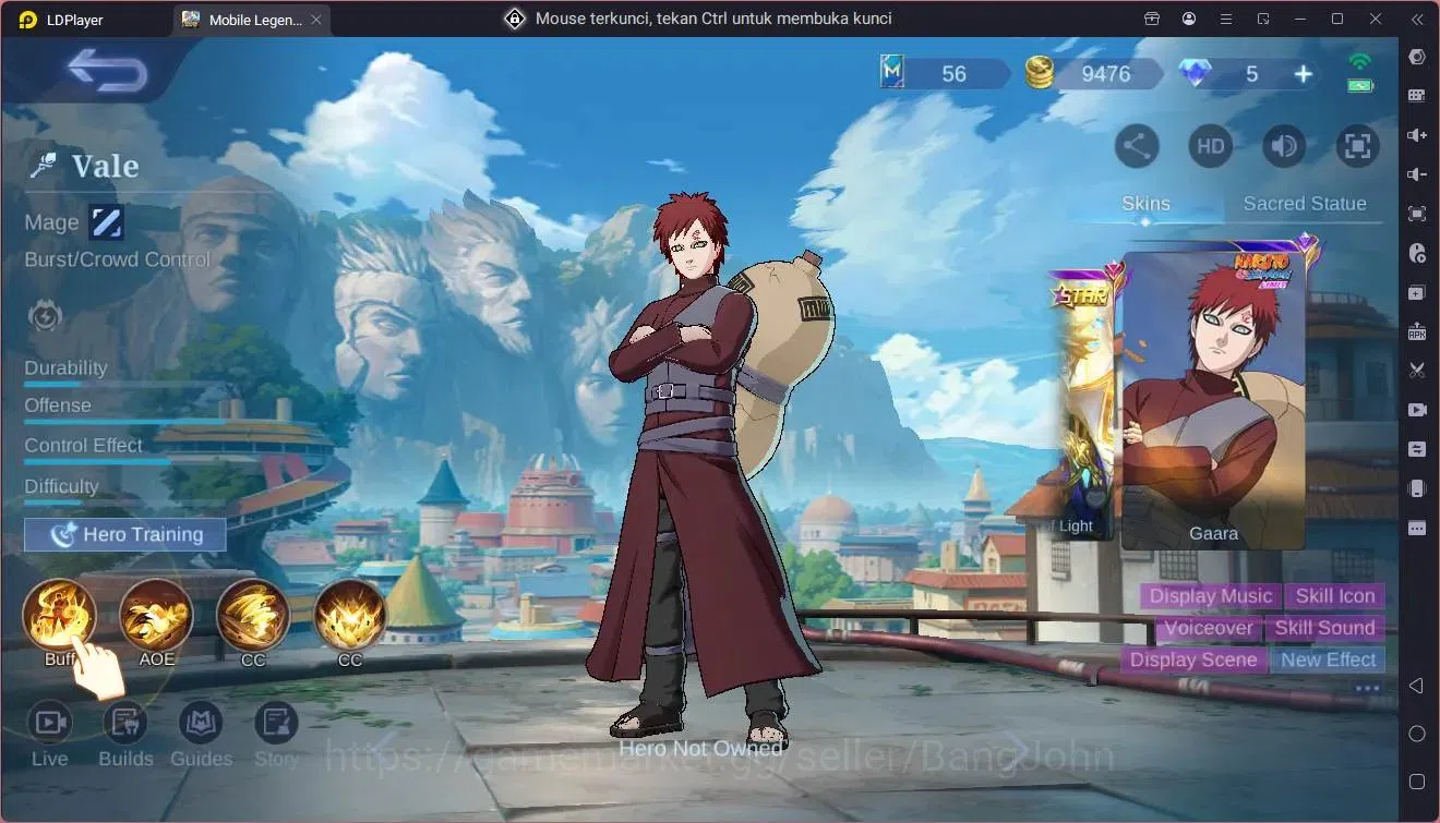 Mobile Legends: Bang Bang Accounts Global|Hero 76|Skin 119|Expert|Prime Granger|CC Na image 2