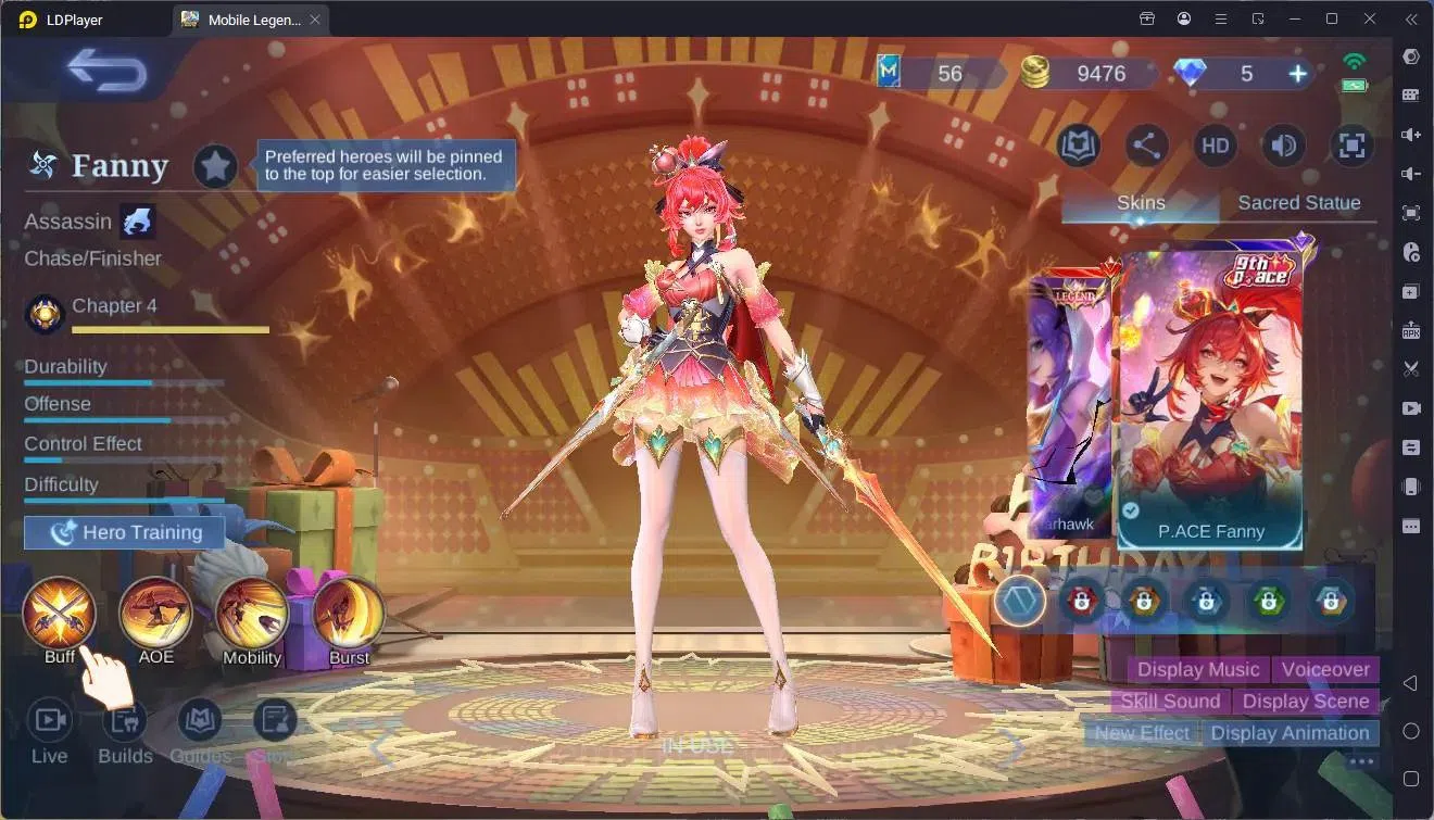 Mobile Legends: Bang Bang Accounts Global|Hero 76|Skin 119|Expert|Prime Granger|CC Na image 4