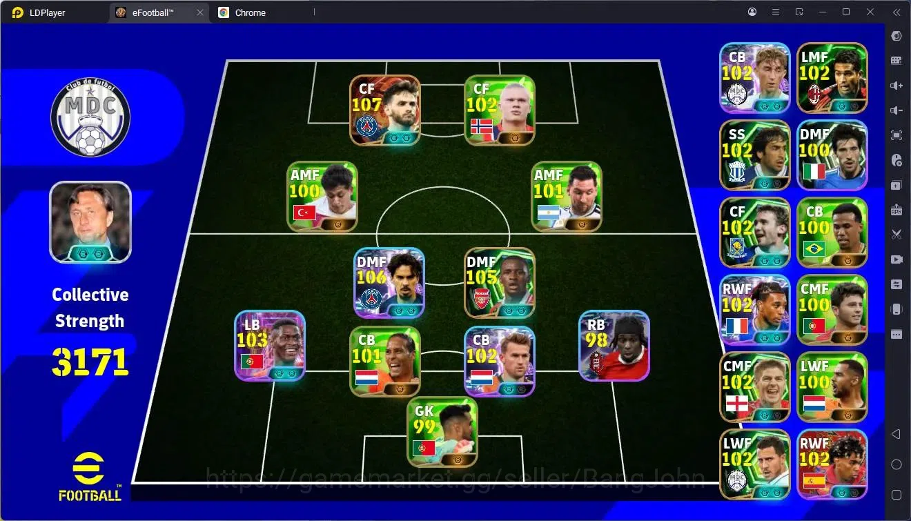 eFootball Accounts Mobile |PW 3171|Bigtime Kvaratskhella|Epic Vieira, image 1