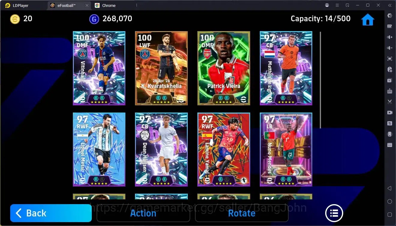 eFootball Accounts Mobile |PW 3171|Bigtime Kvaratskhella|Epic Vieira, image 4
