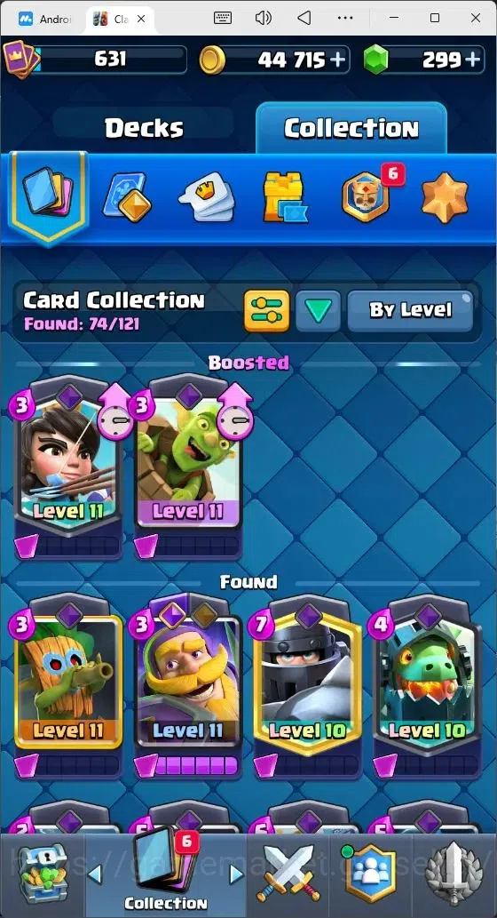 Clash Royale Accounts Mobile |Lv 631|Trophy 4912|Arena 14|1 Champ|5 EVO  image 4