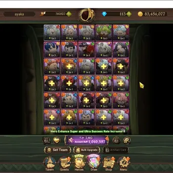 The Seven Deadly Sins: Grand Cross Accounts Starter GLOBAL|1M CC|113 DM|1 LR,5 UR|P Eli,Meresca,YK