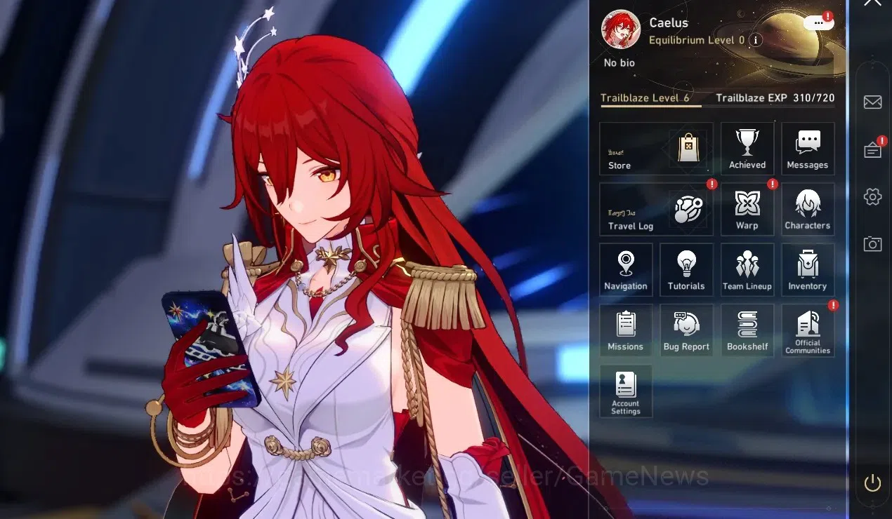 Honkai Star Rail Accounts Starter Asia| TL 6 | Starter | Prologue | 1 Golden Companion| 1 Limited | (Himeko Nova) | 819 Jade 1