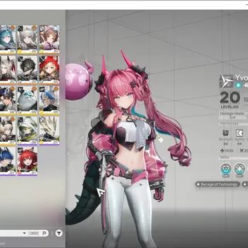 Arknights: Endfield Accounts ASIA|Lv 27|5 SSR 2 Limited + 5 (*6 Weapon)|Yvonne + Signature & Rossi|1 SSR Selector|Male