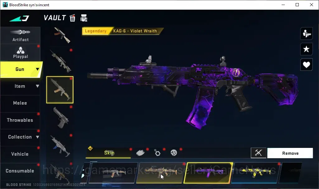 Blood Strike Accounts ASIA|Ultra Melee TalonKnife-Sanctum,Striker Lucian image 11