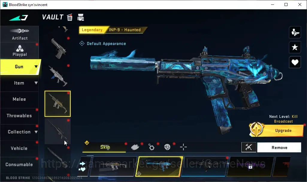 Blood Strike Accounts ASIA|Ultra Melee TalonKnife-Sanctum,Striker Lucian image 13