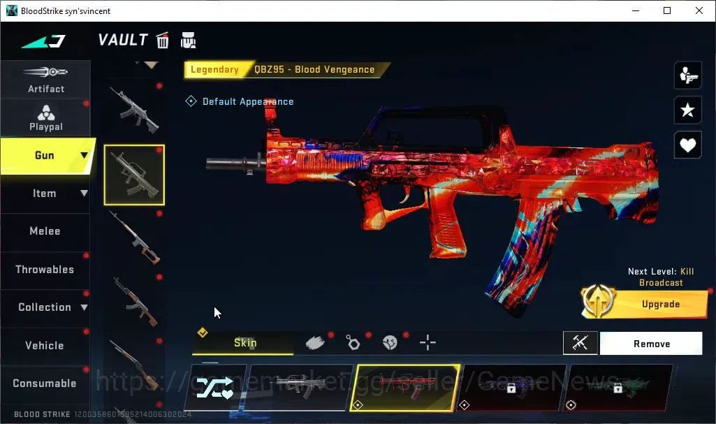 Blood Strike Accounts ASIA|Ultra Melee TalonKnife-Sanctum,Striker Lucian image 17