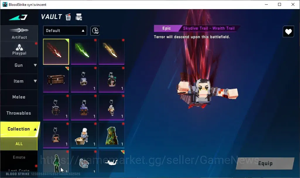 Blood Strike Accounts ASIA|Ultra Melee TalonKnife-Sanctum,Striker Lucian image 20