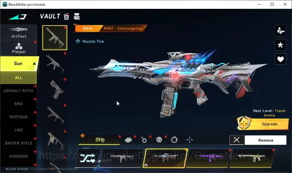 Blood Strike Accounts ASIA|Ultra Melee TalonKnife-Sanctum,Striker Lucian image 5