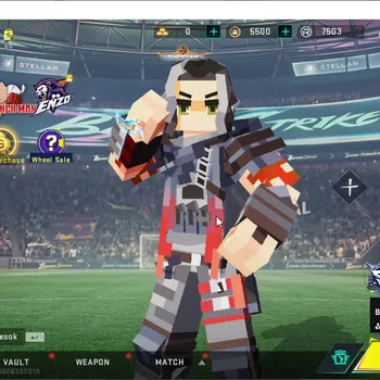 Blood Strike High-End ASIA|Ultra Melee TalonKnife-Sanctum,Striker Lucian image 1