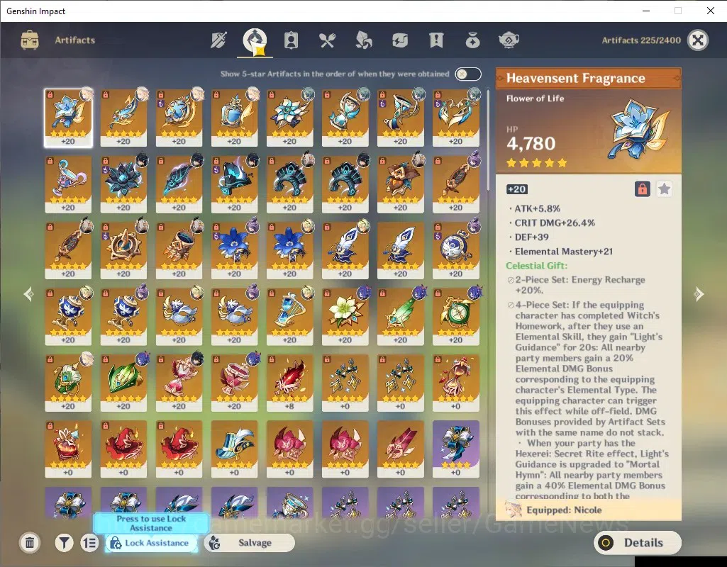 Genshin Impact Accounts ASIA|AR 55|4 Limited + 3 (*5 Weapon)| Durin + Sign image 5