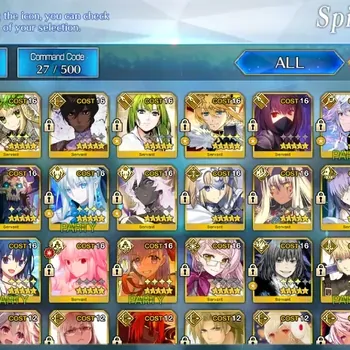 Fate-Grand Order Accounts NA Lv 135|22 SSR|R + O|Oberon NP2,Morgan NP 2,Koyans Light,Merlin,Arjuna Alter,Ciel,Arcueid,Etc|2