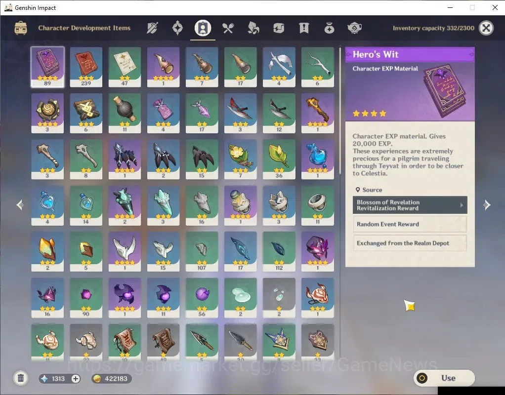 Genshin Impact Accounts Asia|AR 43|2 Limited+2(*5Weapon)|Skirk,Escoffier|M image 3