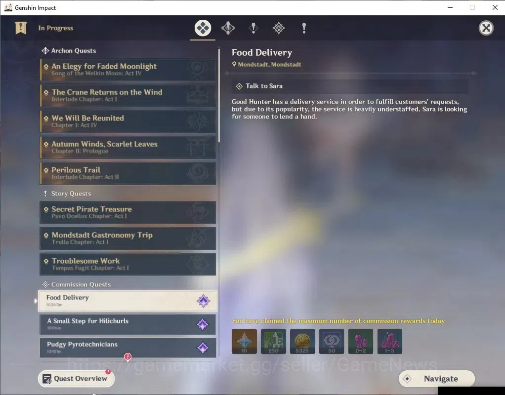 Genshin Impact Accounts Asia|AR 43|2 Limited+2(*5Weapon)|Skirk,Escoffier|M image 9