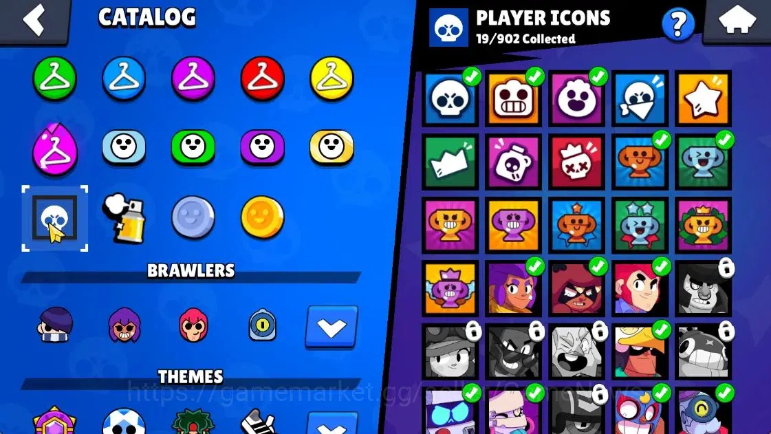 Brawl Stars Accounts 1016 Trophy | 8800 Bling 5515 Coins | 13 Brawlers  image 12