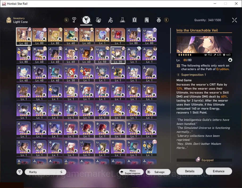 Honkai Star Rail Accounts Mid Game ASIA|TL 66|8 Limited Castorice+Sign,Hyacine,TheHerta+Sign,Aglaea,Sunday,Dante,Etc|MC 4
