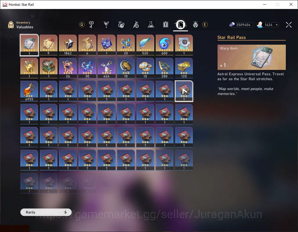 Honkai Star Rail Accounts Mid Game ASIA|TL 66|8 Limited Castorice+Sign,Hyacine,TheHerta+Sign,Aglaea,Sunday,Dante,Etc|MC 8