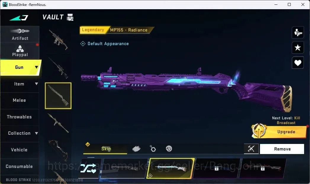 Blood Strike Accounts ASIA | 1 EVO: FAL-Evolved Draco|1 Eternal AUG-EMPY image 11